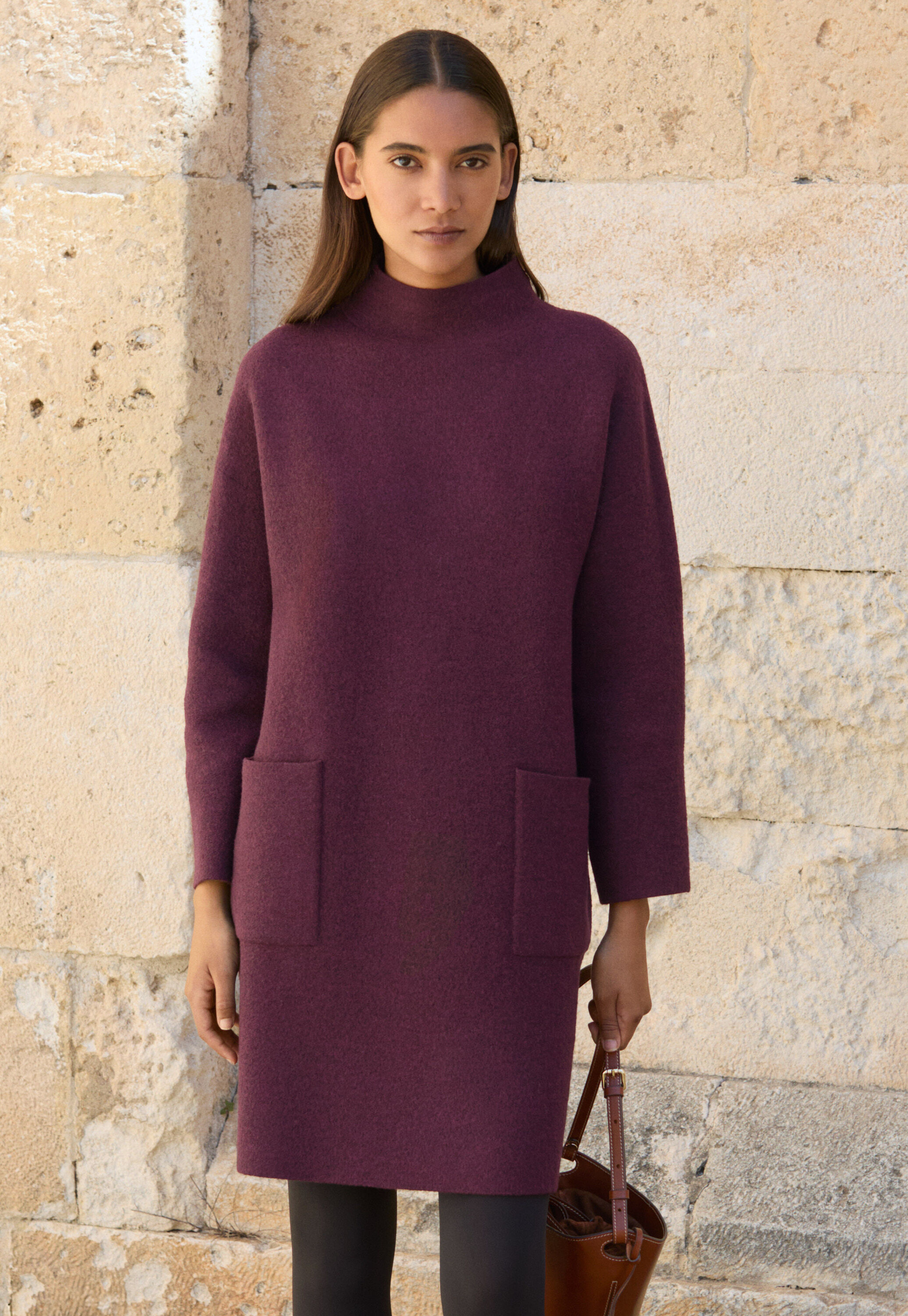 Patch-pocket dress