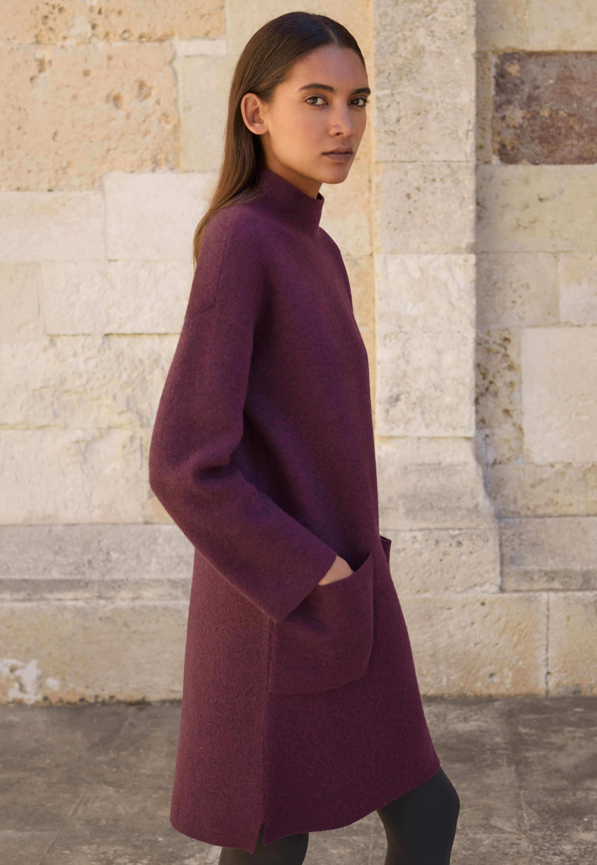 Patch-pocket dress