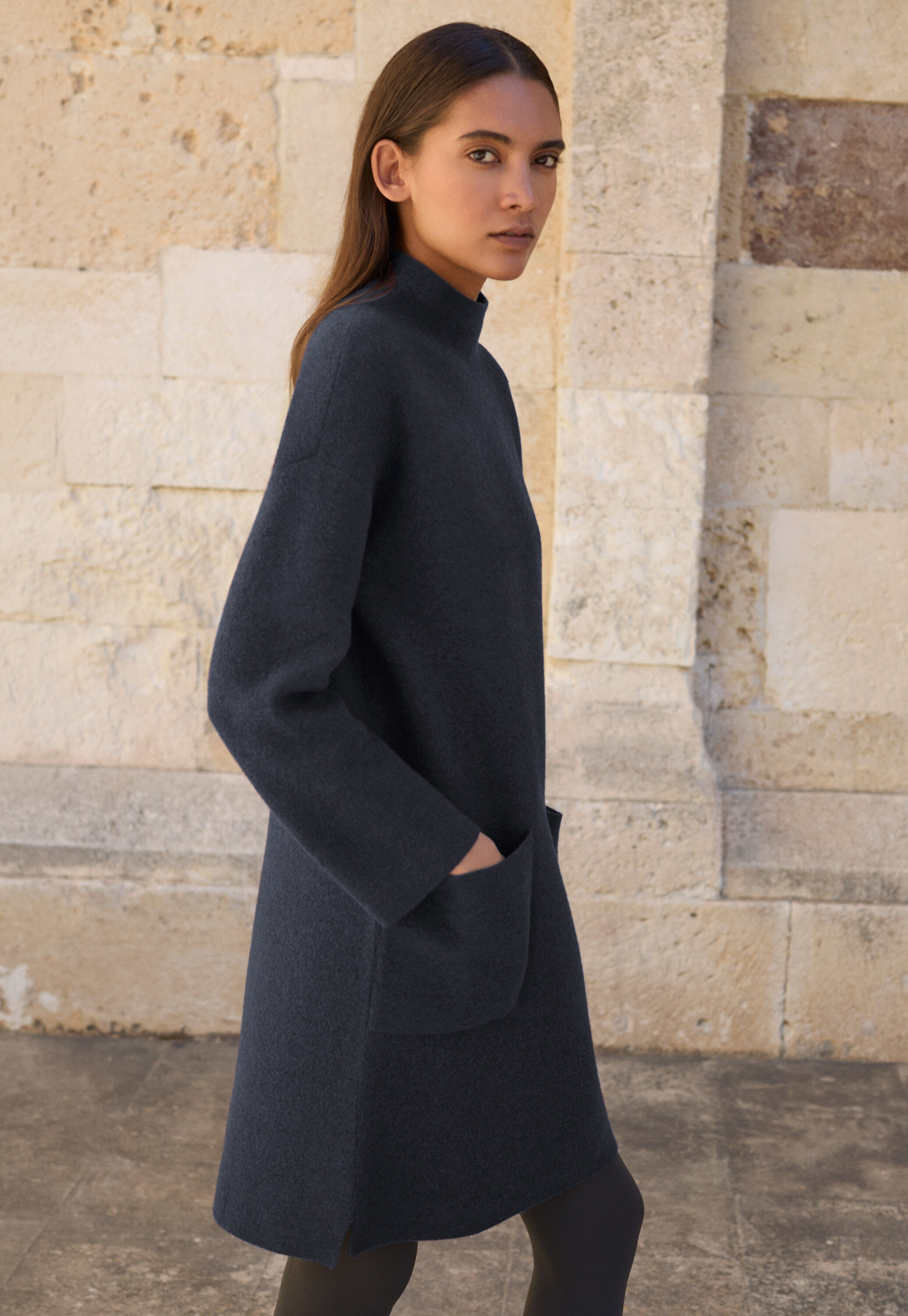 Patch-pocket dress