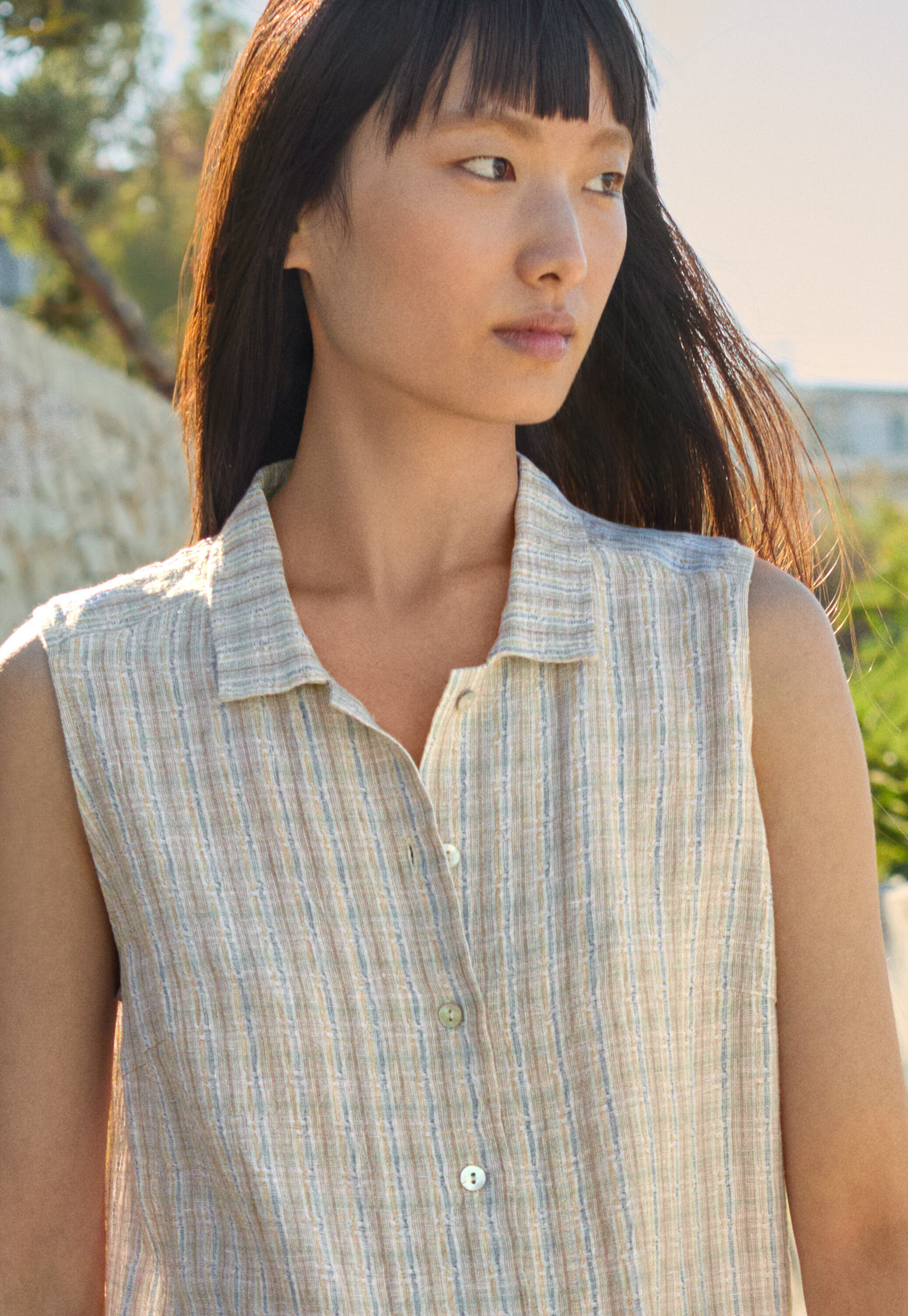 Peplum-detail dress