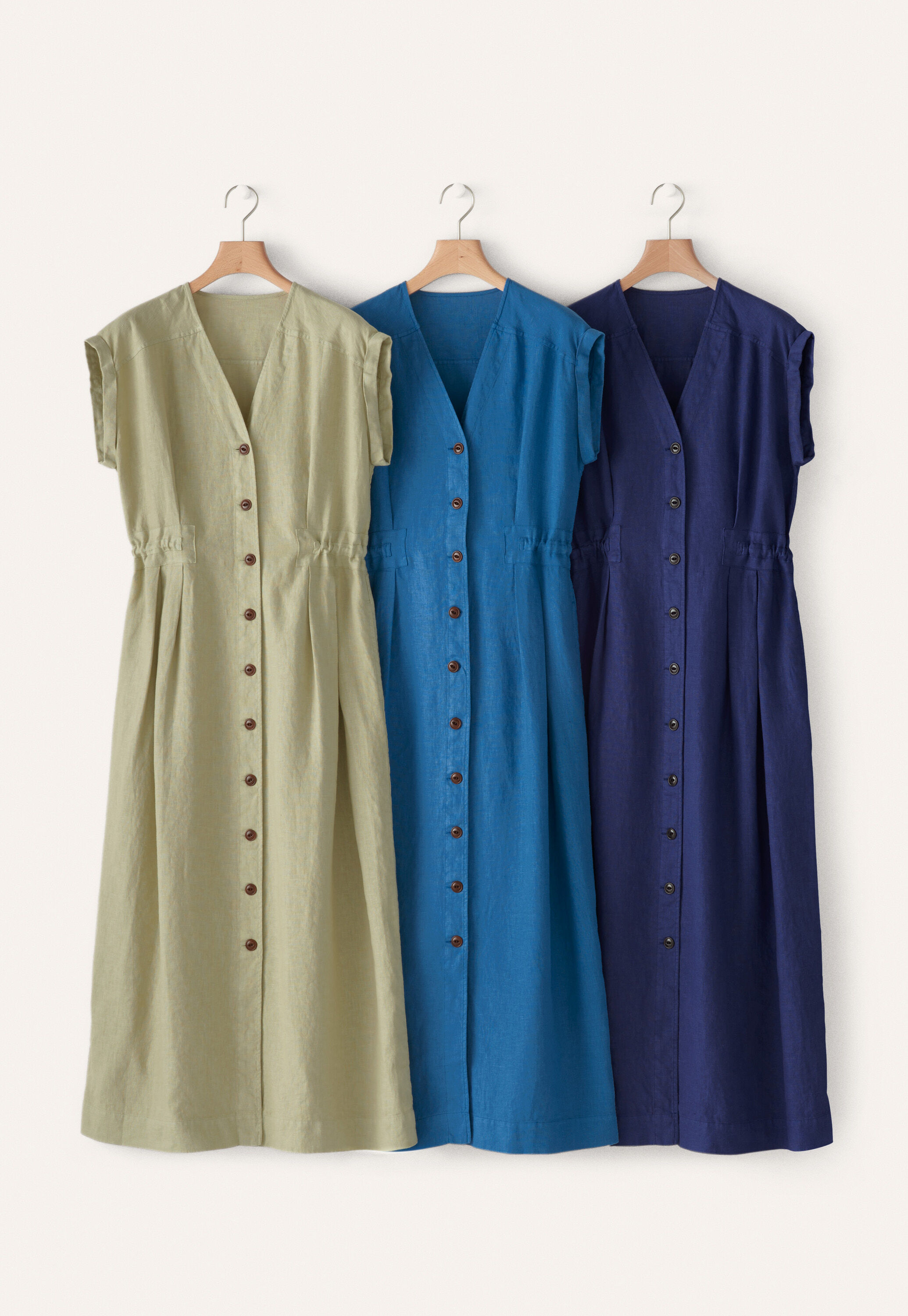Peplum-detail dress
