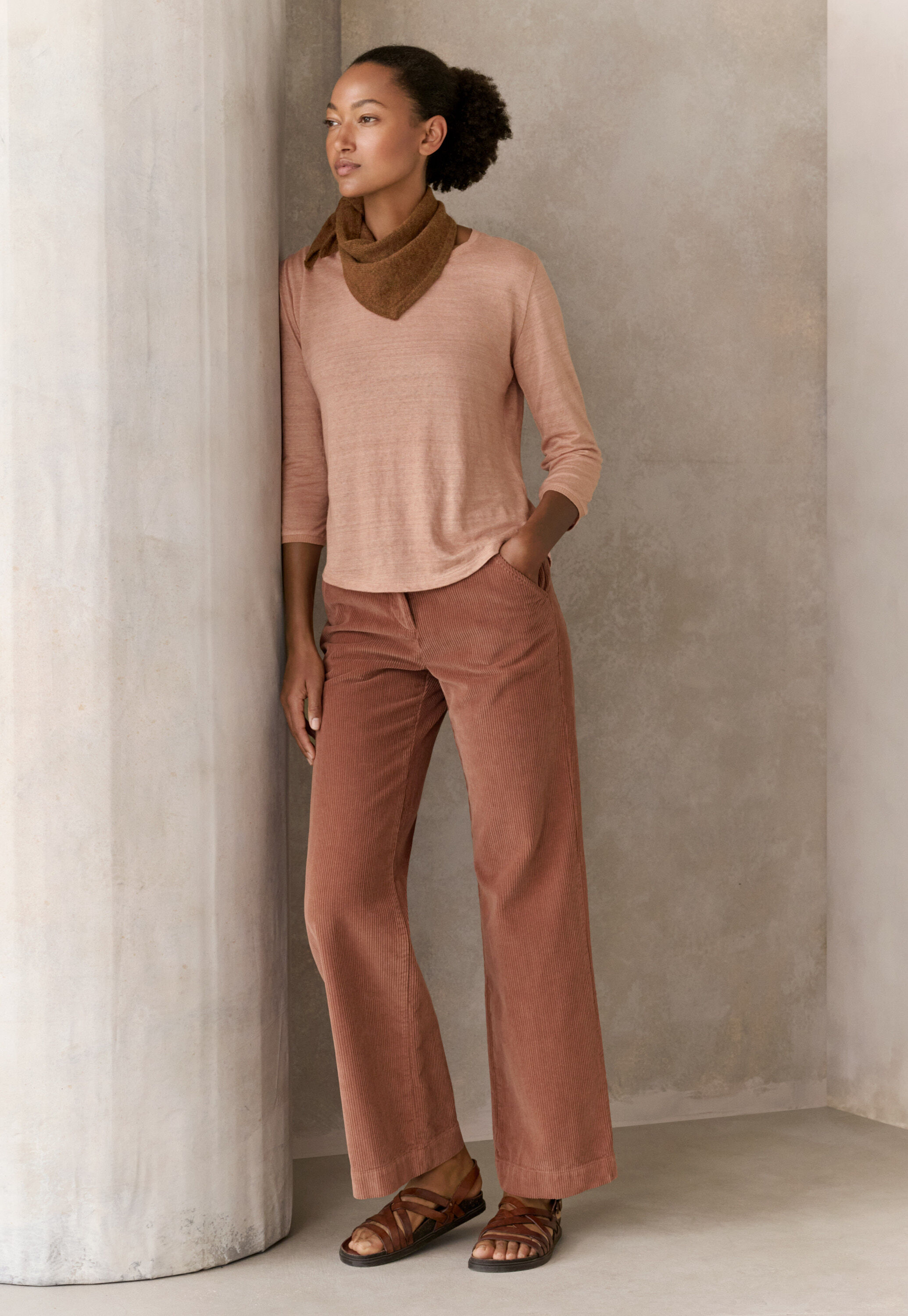 Round-neck top