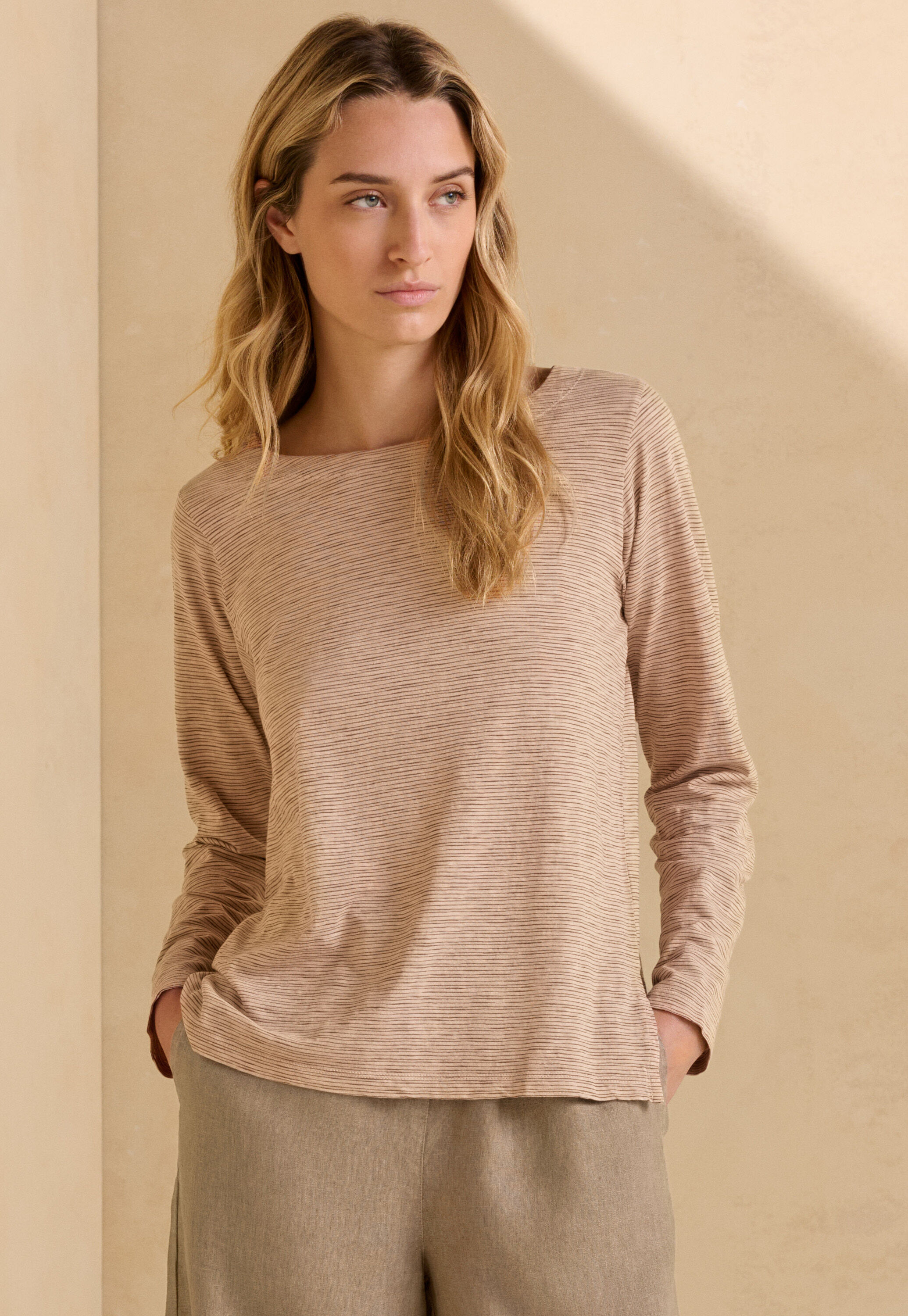 Peplum-detail dress