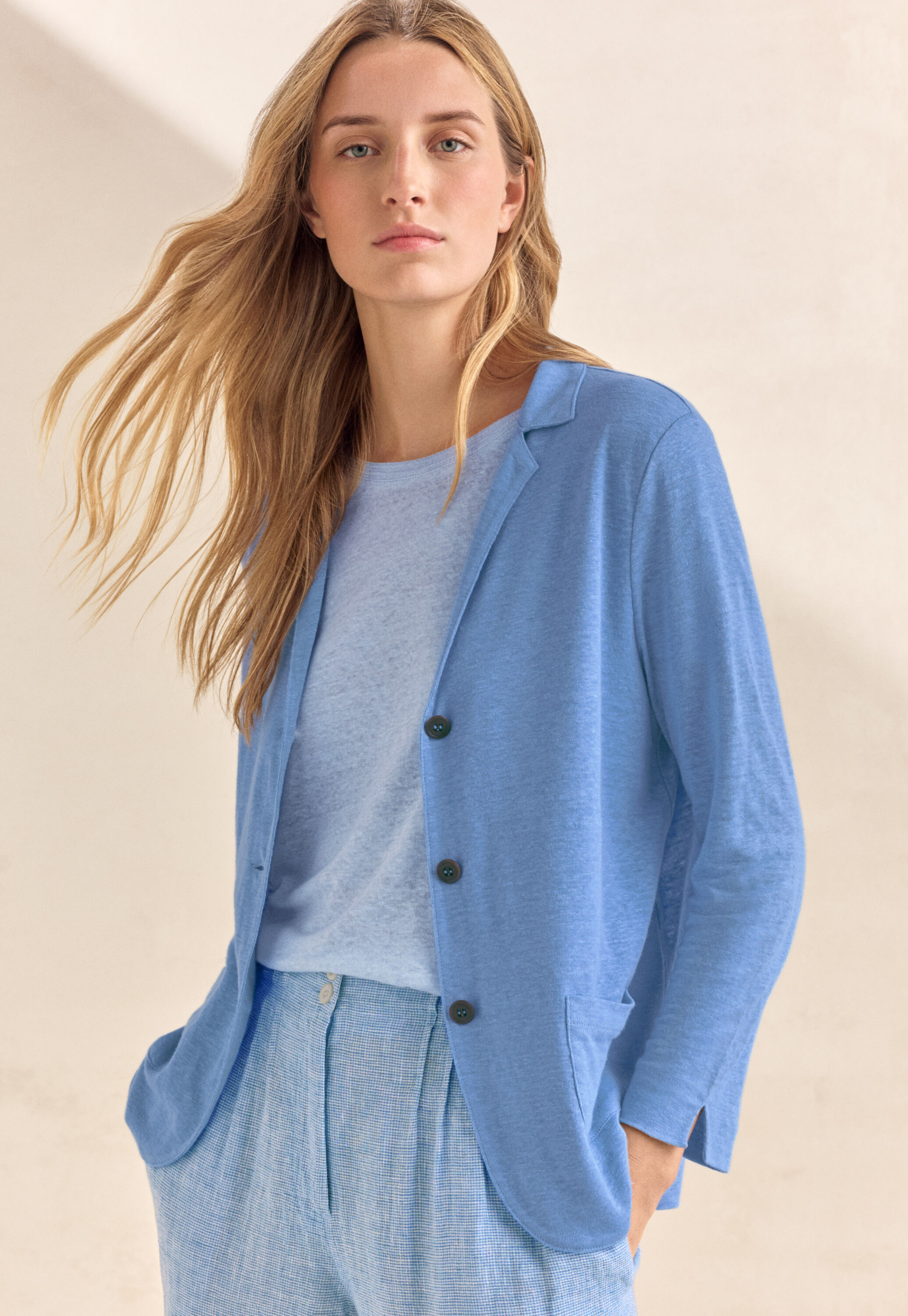 Peplum-detail dress