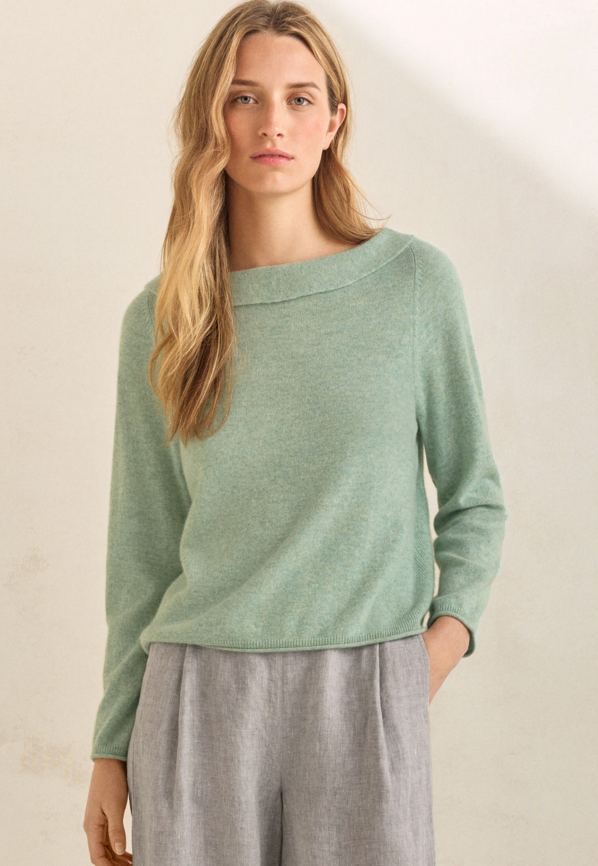 Peplum-detail dress