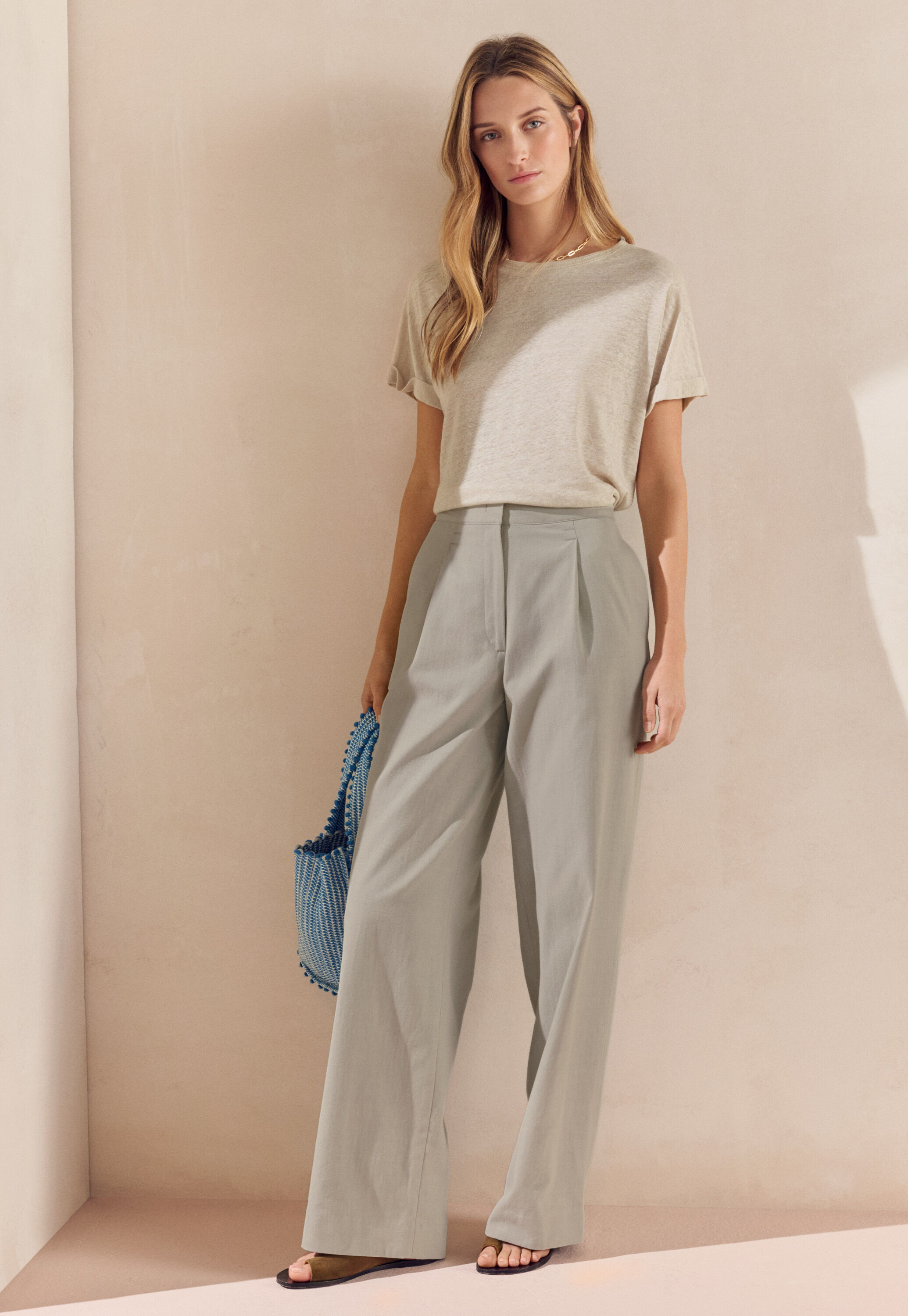 Peplum-detail dress