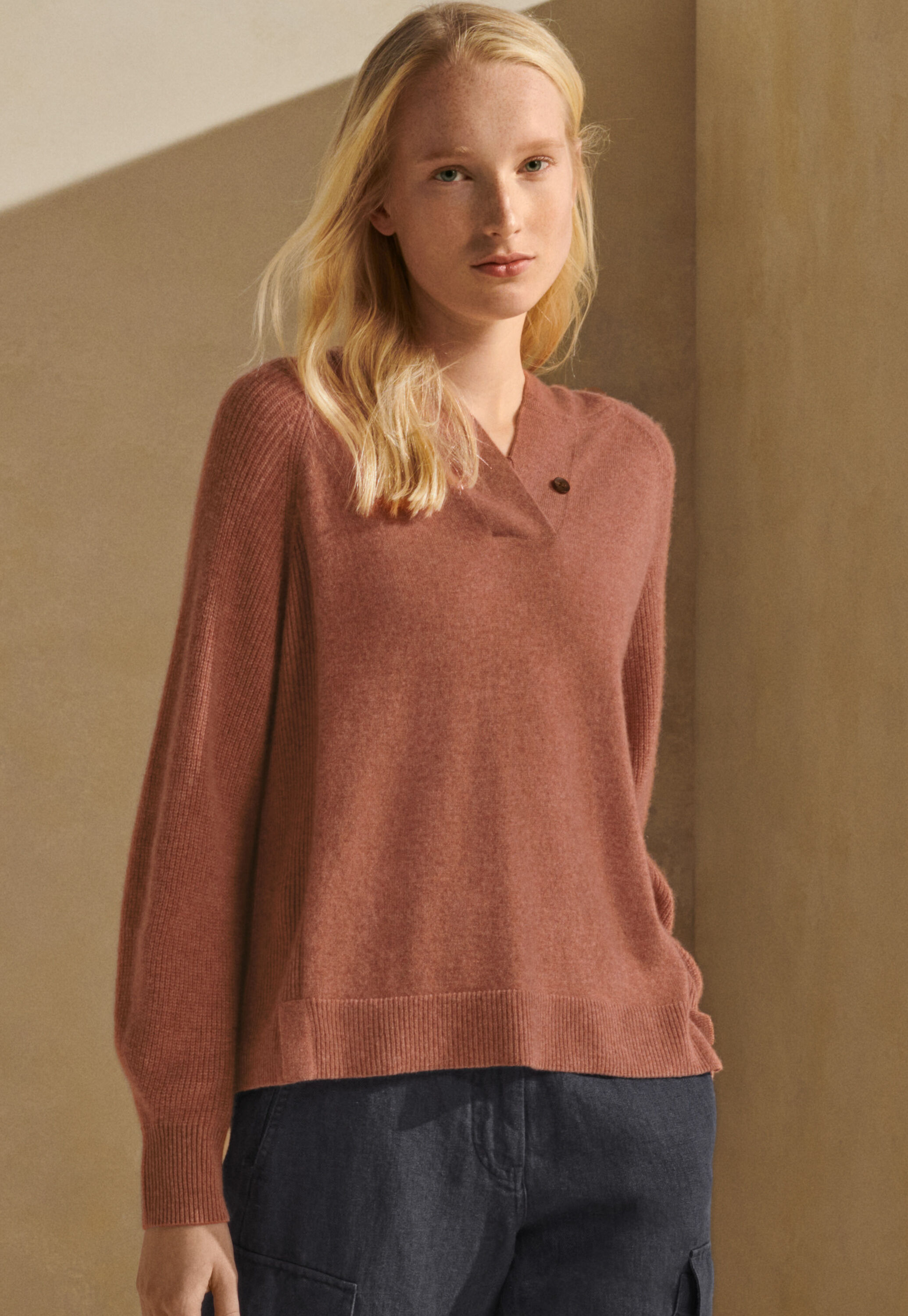 Peplum-detail dress