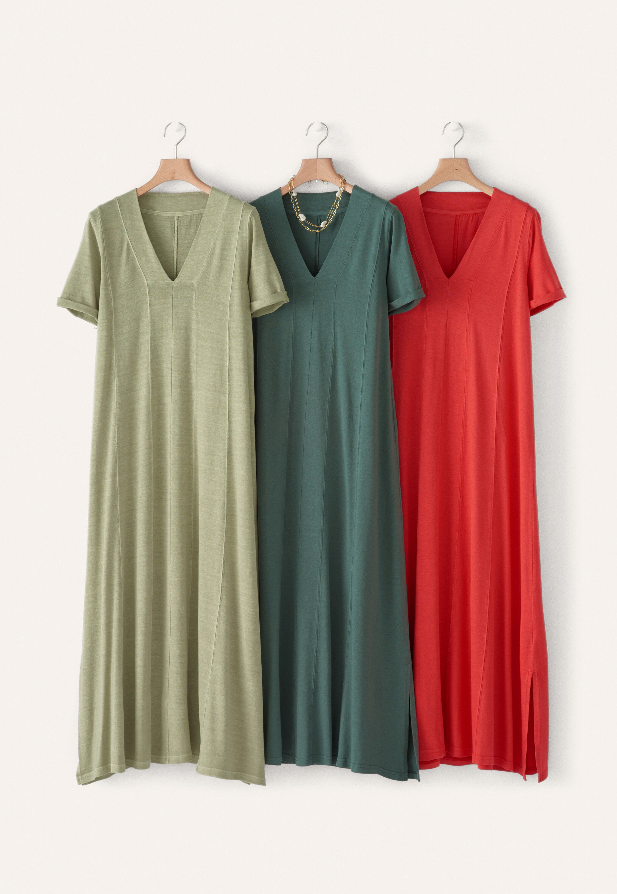 Peplum-detail dress