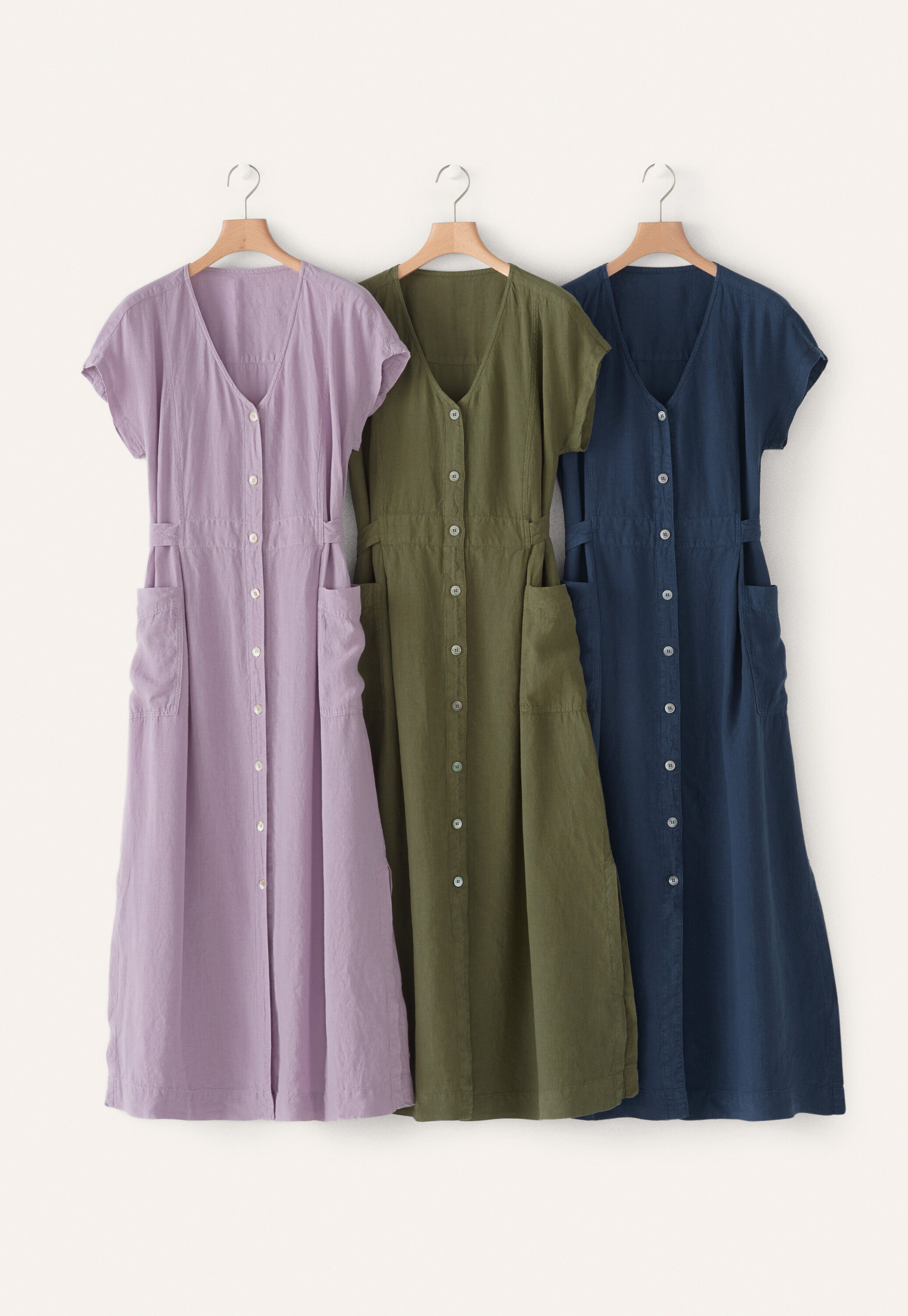 Peplum-detail dress