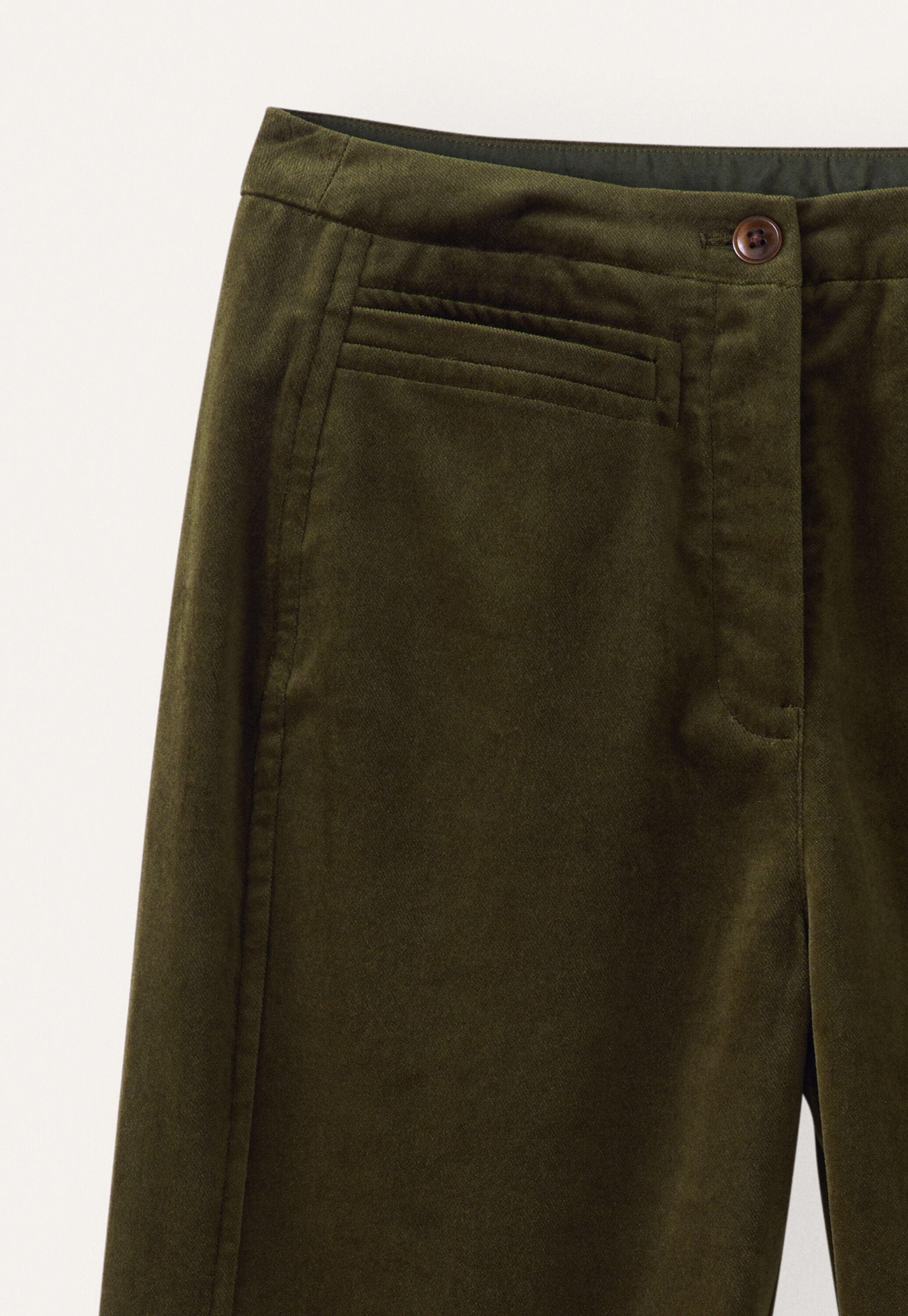 Straight-leg trousers