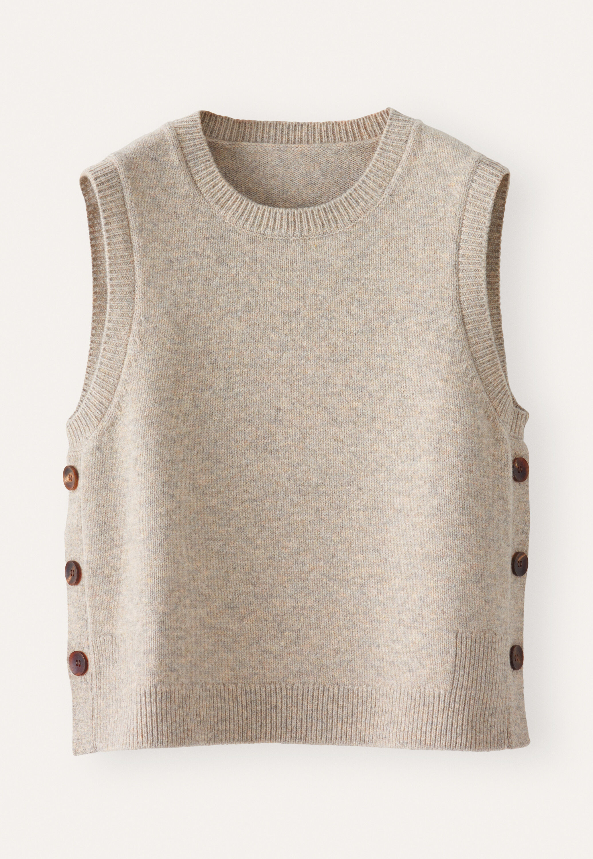 Sleeveless sweater