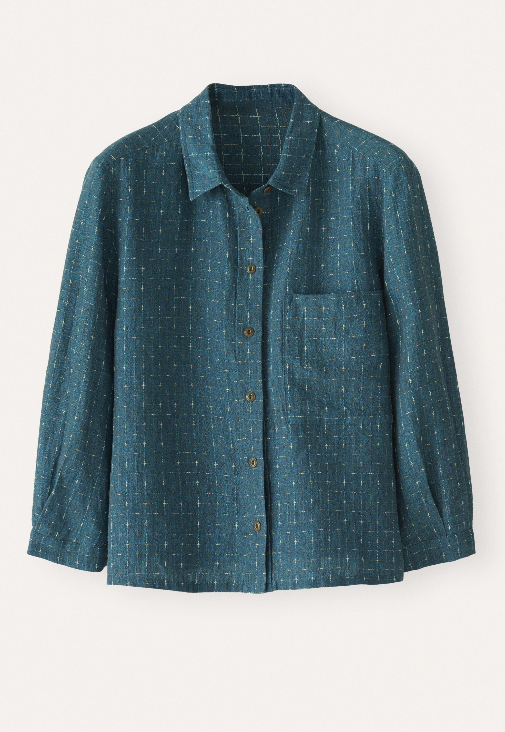 Cross-weave shirt