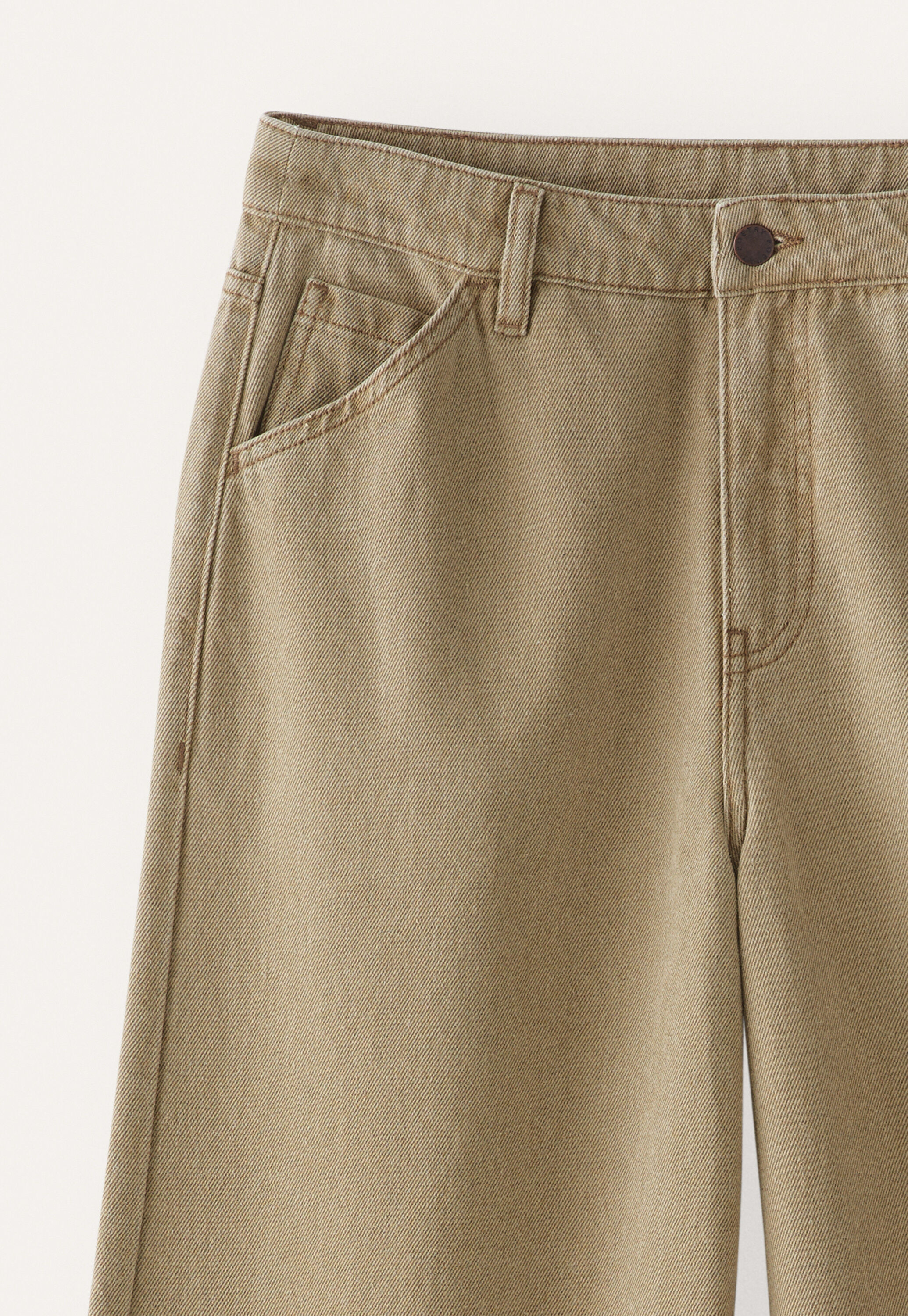 Straight leg jeans