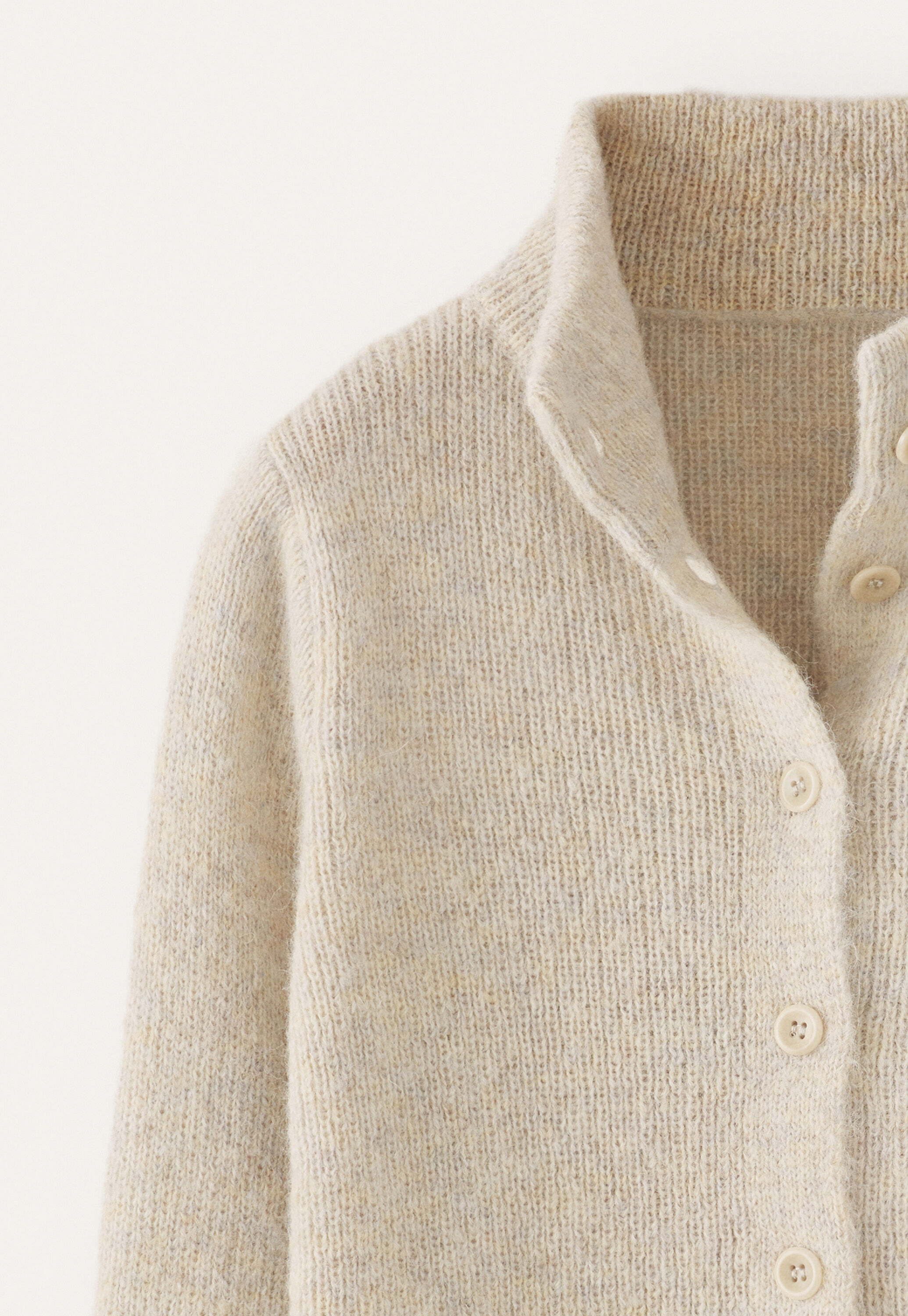 Button-through cardigan
