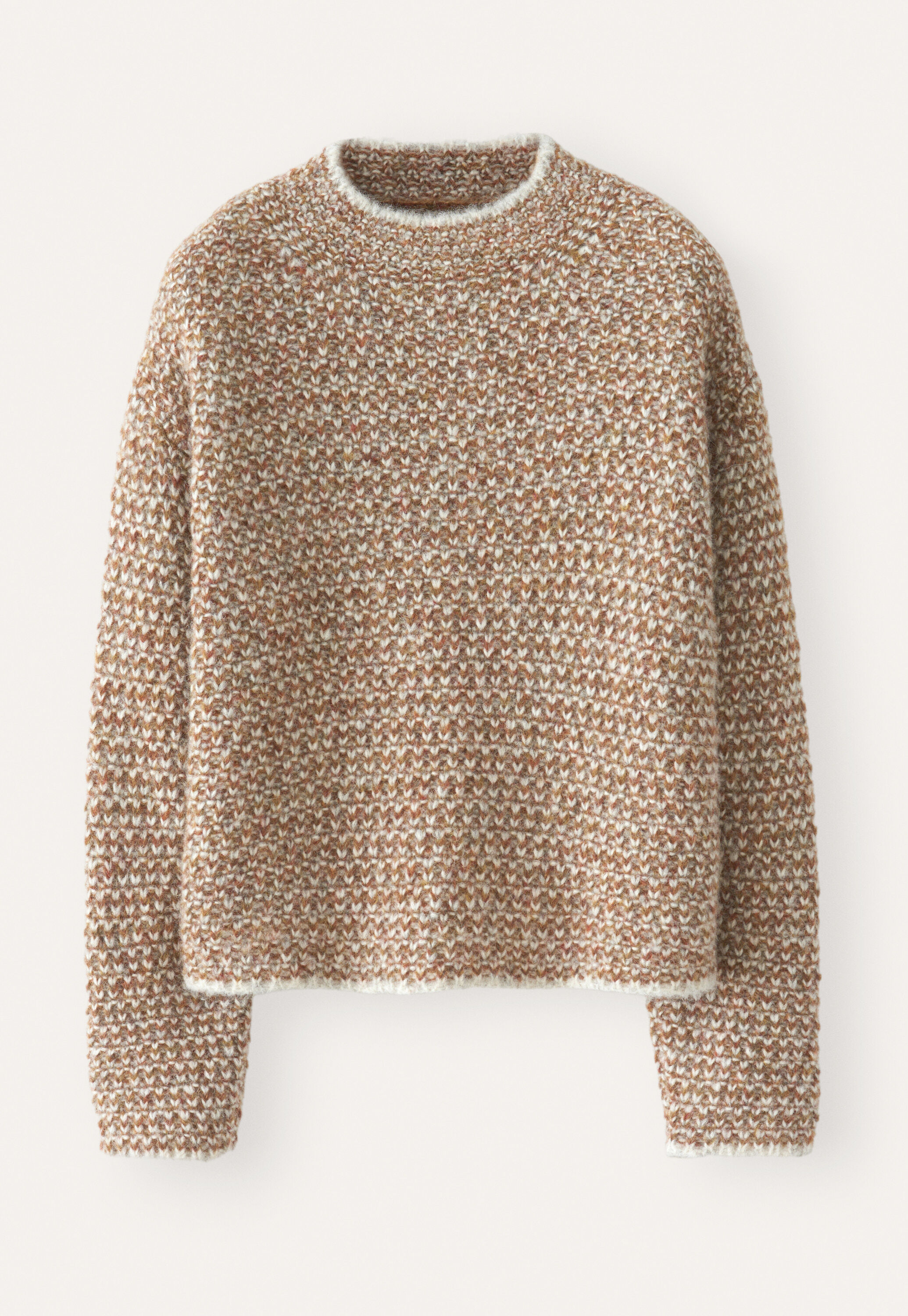 Stitch-detail sweater