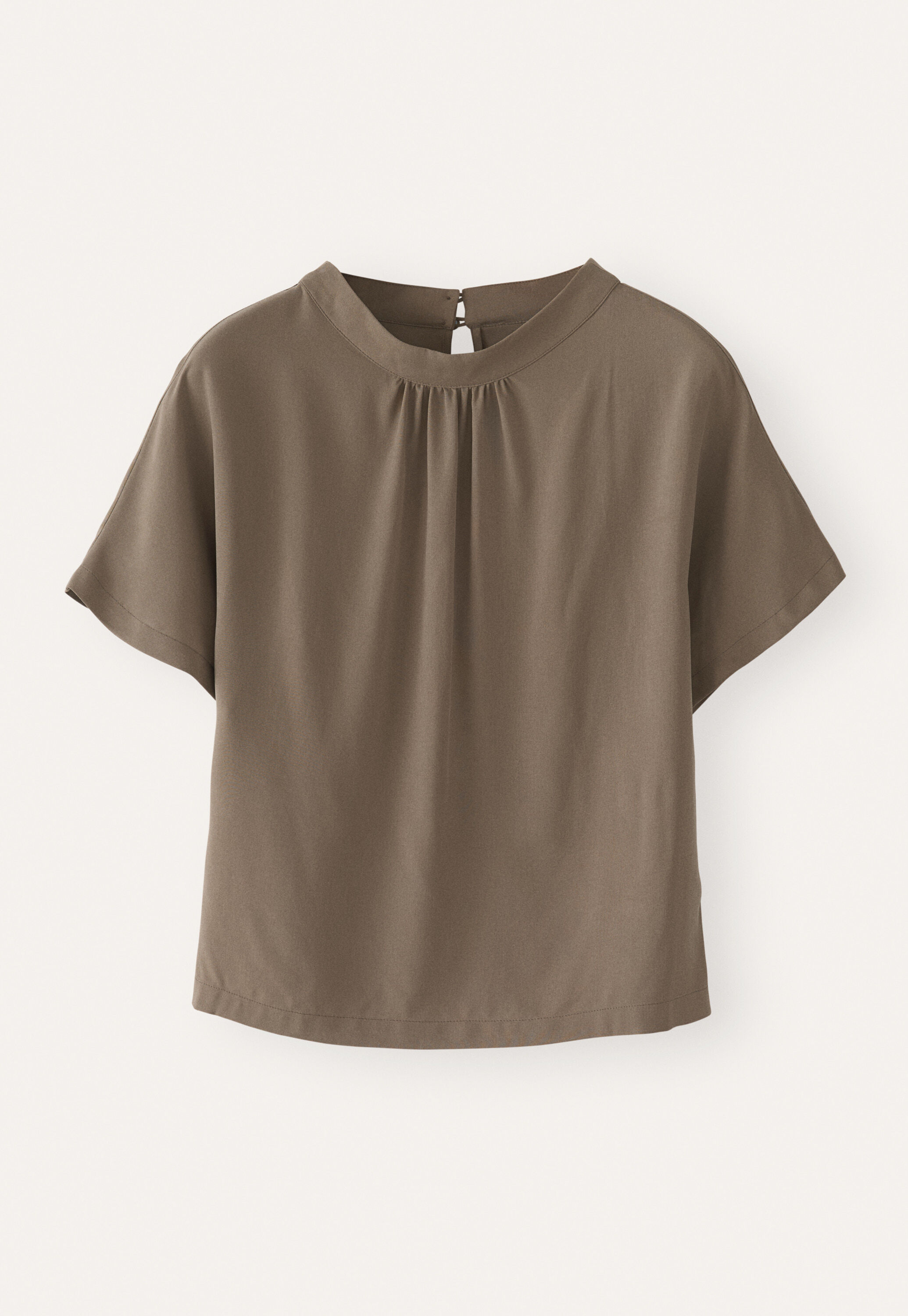 Dolman-sleeve blouse