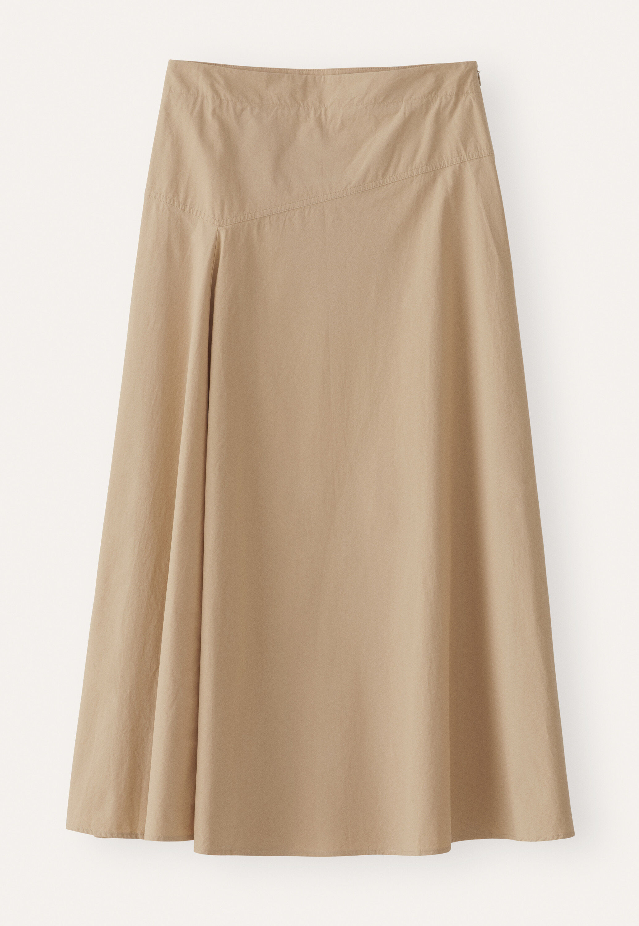 Asymmetric A-line skirt