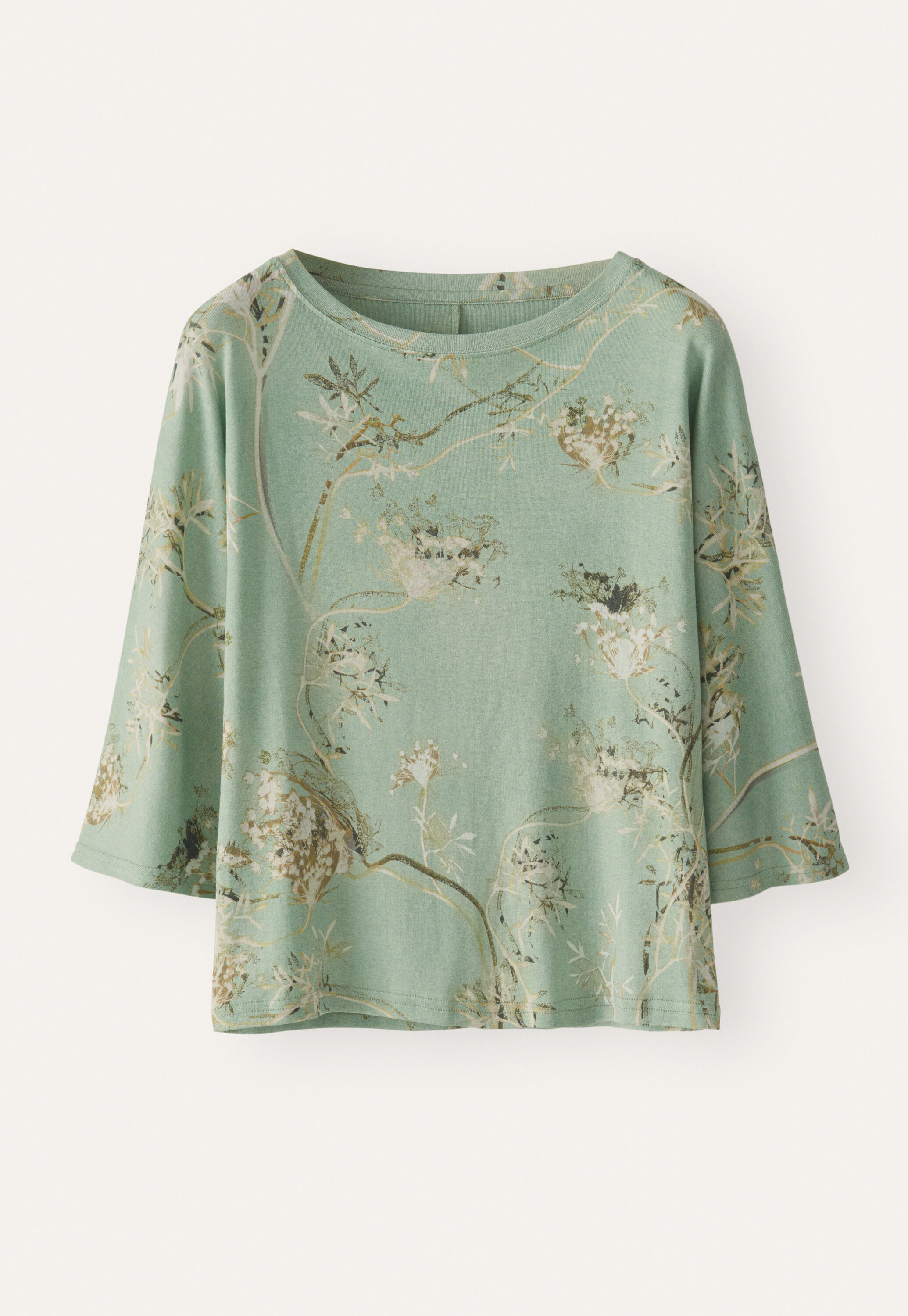 Printed jersey top