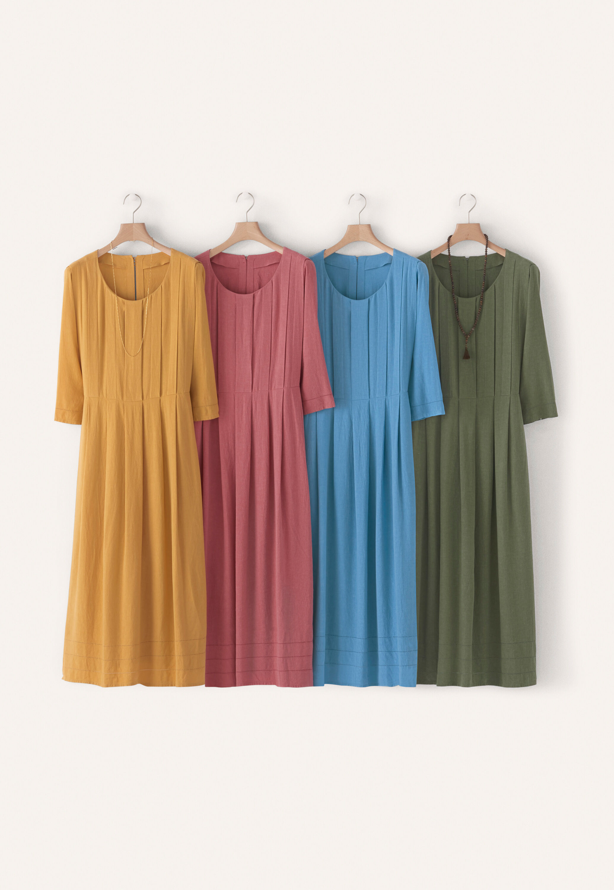 Peplum-detail dress