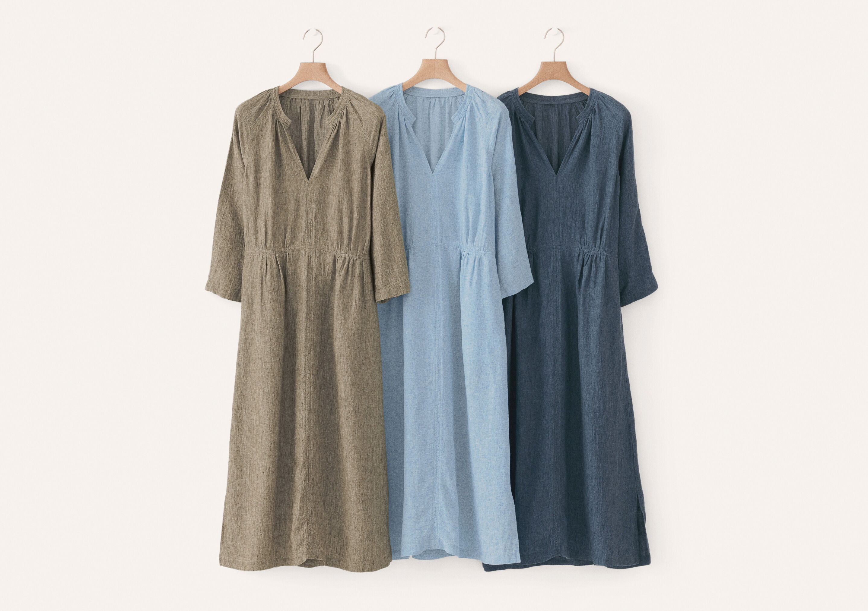 Peplum-detail dress
