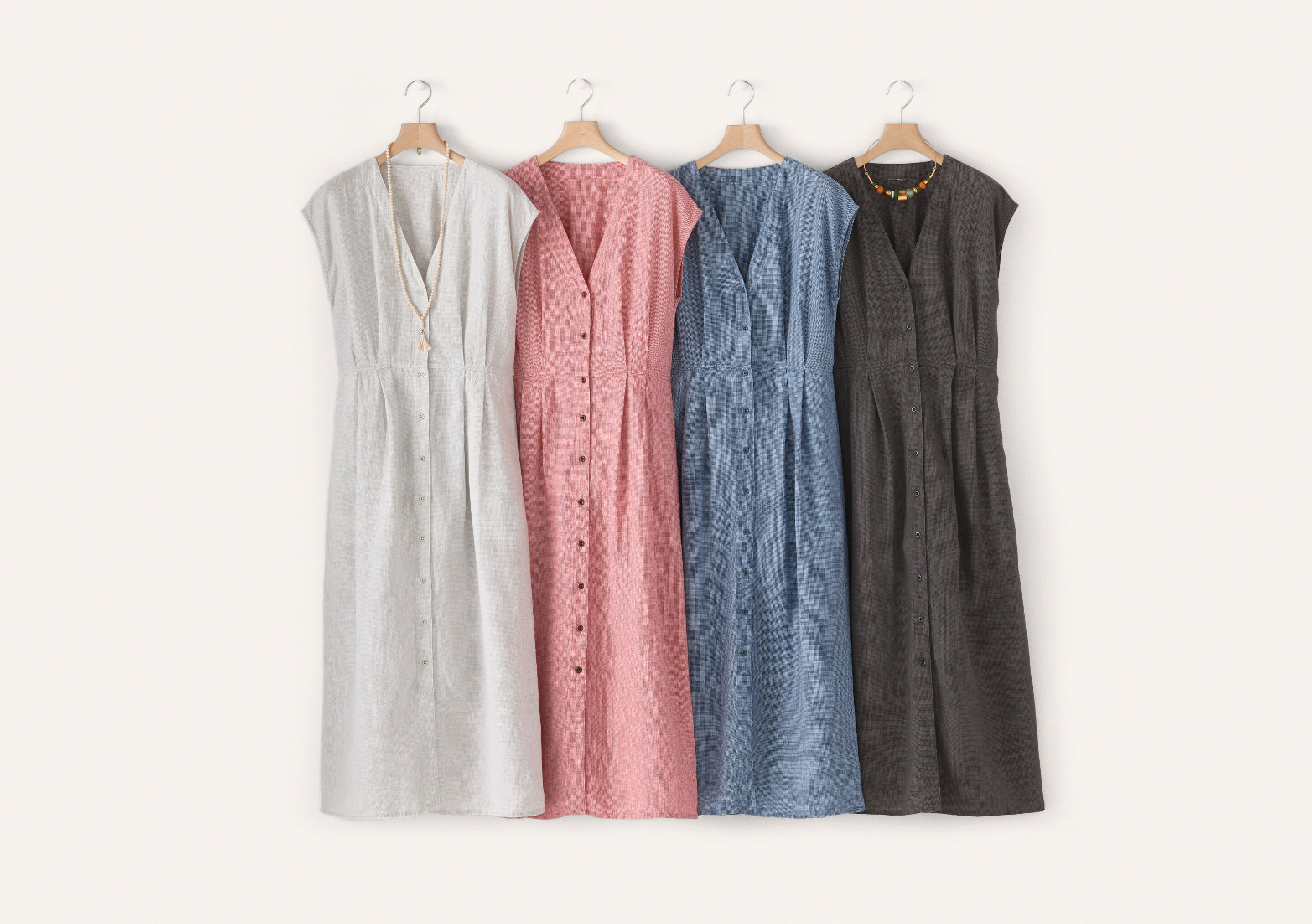 Peplum-detail dress